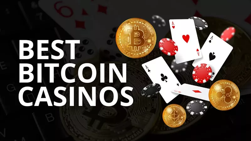 Image: In the digital age, the landscape of gambling has undergone a radical transformation, with the emergence of Bitcoin and crypto casinos leading the charge.