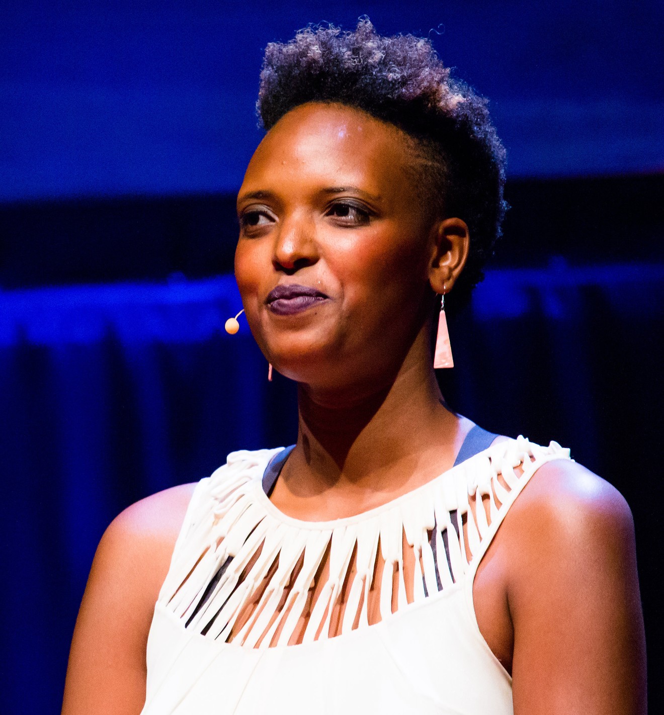 Assetou Xango performs for TedxMileHighWomen "It's About Time"  at the Buell Theater.