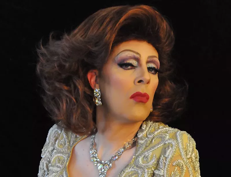 Image: Stuart Sanks as Shirley Delta Blow.