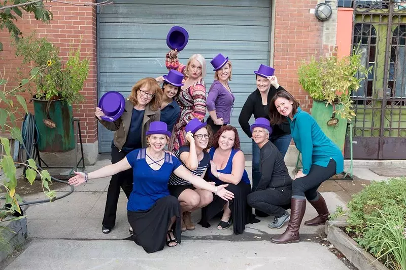 Image: The Athena Project team strikes a pose.