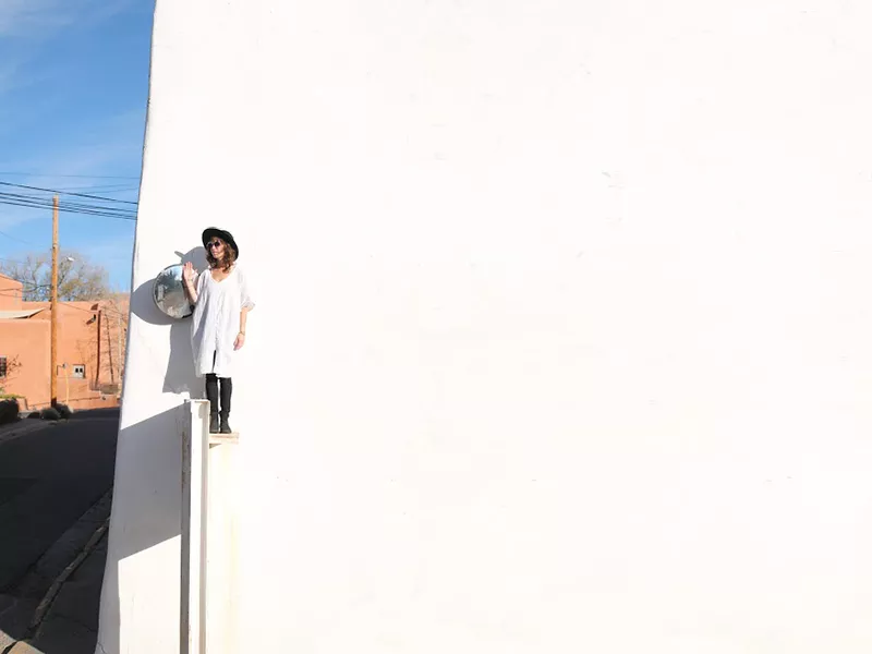 Image: Annie Geimer in Santa Fe.