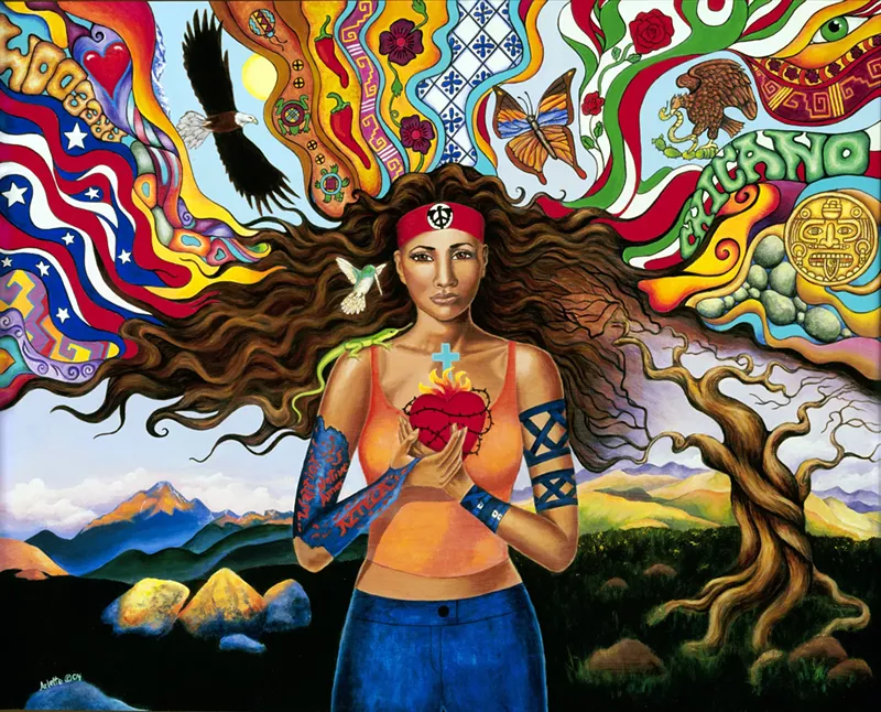 Image: Arlette Lucero, “Chicana.”