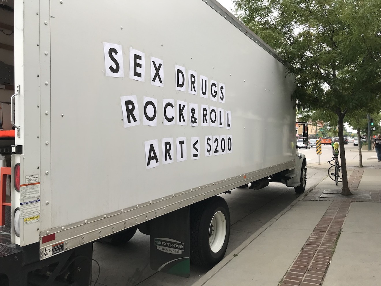 Find affordable art on Hey Hue's Sex Drugs Rock & Roll Truck Gallery.