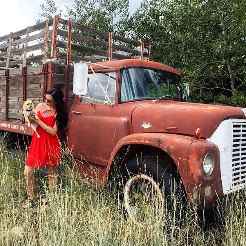 Image: Writer Kali Fajardo-Anstine, at home in the American West.