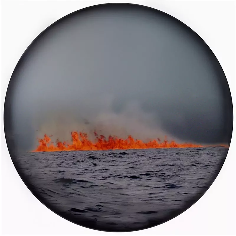 Image: Natascha Seideneck, “Fire Horizon.”