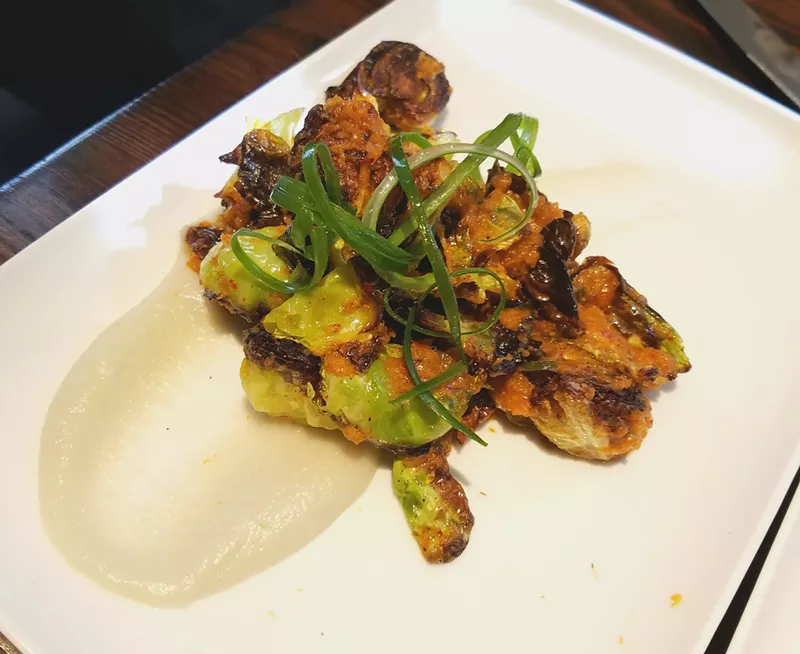 Image: The kimchi Brussels sprouts at Stoic & Genuine.