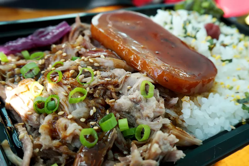 Image: Kalua pork doesn't get much better than at Ohana Island Kitchen — unless you add fried Spam.