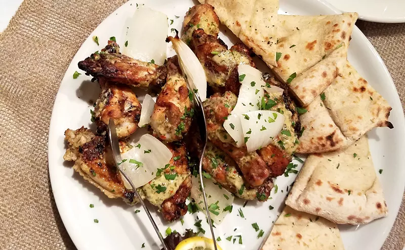 Image: 100 Favorite Dishes: Limoncello Wings at Racca's Pizzeria Napoletana