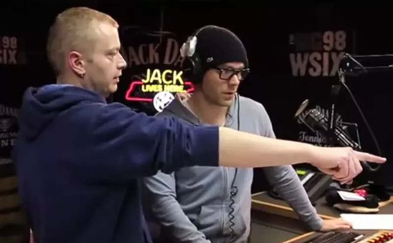 Image: Bobby Bones, right, will be heard from Nashville during mornings on 106.7 The Bull.