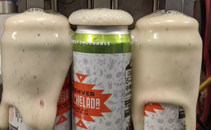 Image: 14er Brewing Finds a Niche With Convenience Store-Sized Michelada Cans