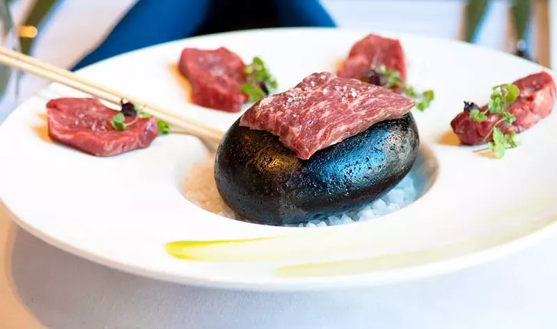 Image: One of 1515's elegant dishes.