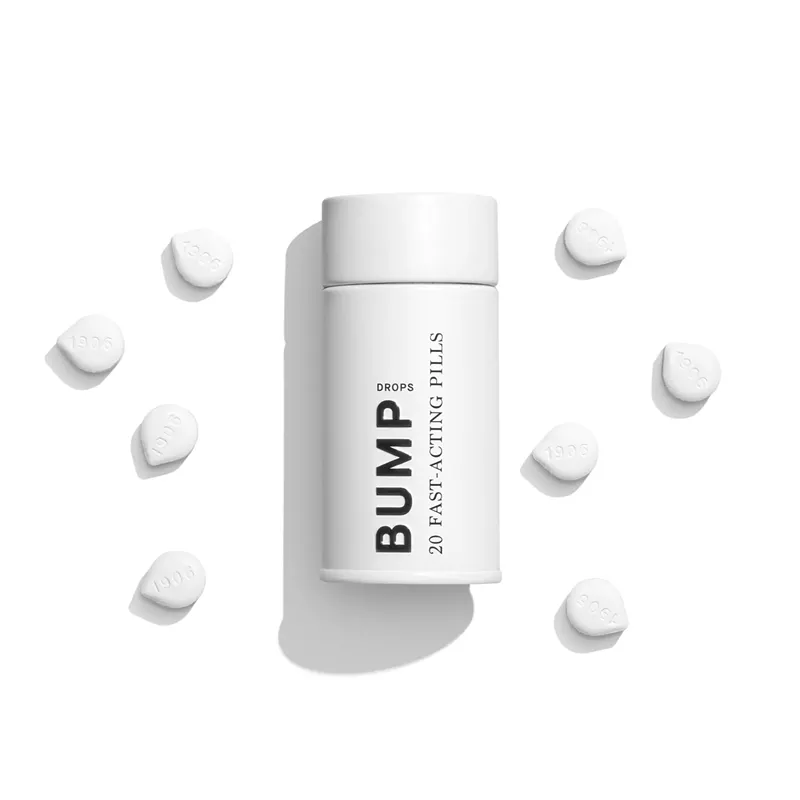 Image: 1906's Bump pills are currently in a handful of stores, and will be available statewide in several weeks.