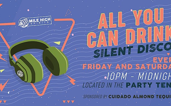 "$25 All You Can Drink" Silent Disco
