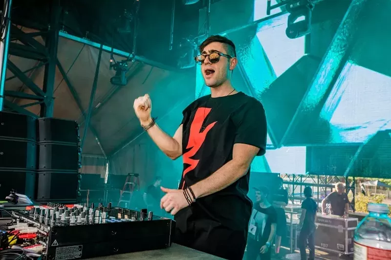 Image: 3LAU plays Global Dance Festival.