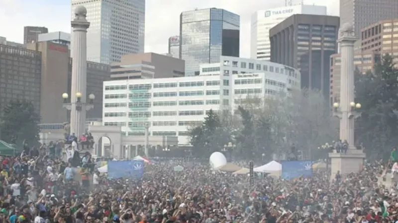 Image: A request for a temporary injunction to be filed in relation to the Denver 420 Rally will claim that the celebration's April 20 date was by the now-jilted organizers.