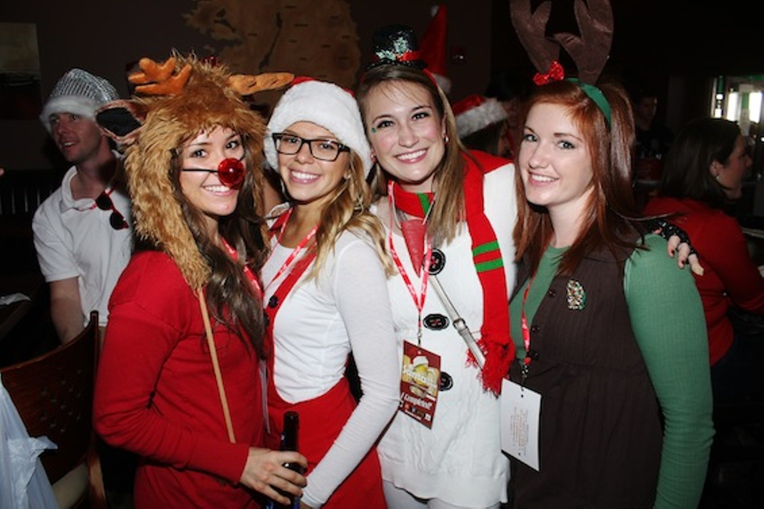 santa pub crawl outfits