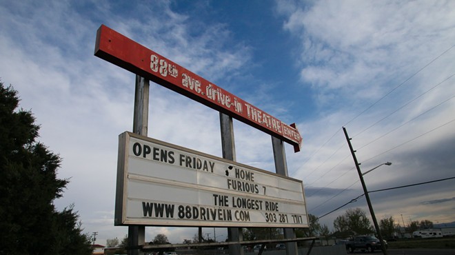 Commerce City's 88 Drive-In movie theater opening for the season on April 24, 2015.