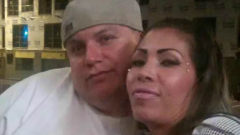 Image: The late Dion Damon with his wife, Dawn Aguirre, who's among the plaintiffs in a lawsuit against the City and County of Denver and the police officer who killed him.