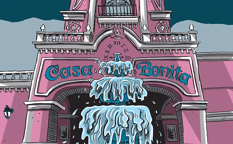 Image: A Tasty Cartoon History of Casa Bonita...So Far