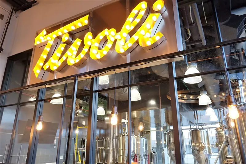 Image: Tivoli Brewing is now the second production brewery on airport grounds in the United States.