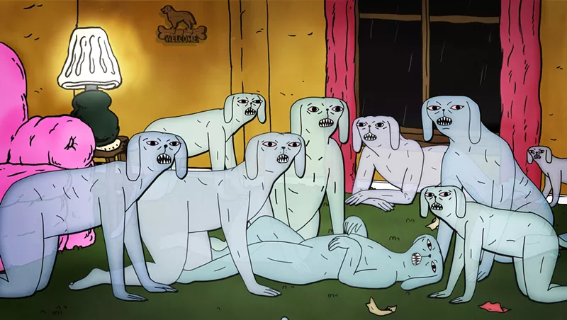 Image: Denver animator Joe Cappa's "Ghost Dogs" will play as part of the 2021 Sundance short films program.