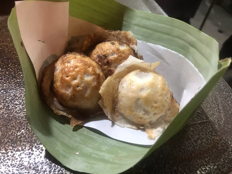 Image: Khanom krok, perfect for breakfast or late-night munchies.