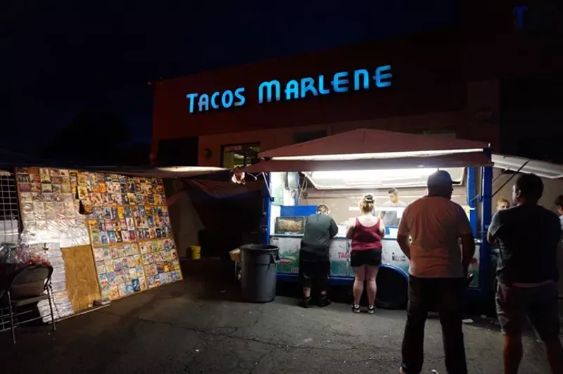 Image: Tacos Marlene gives Federal Boulevard a big dose of street cred.
