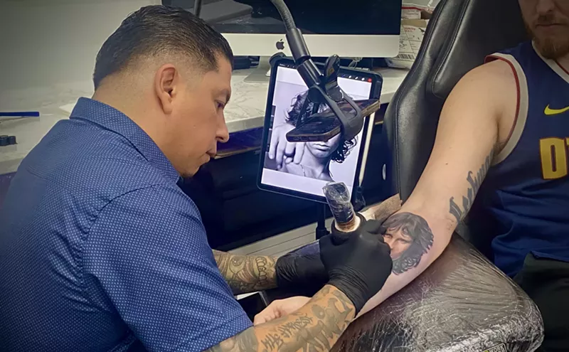Image: A Lowrider That Lasts Forever: How Chicano Tattooing Influenced Denver