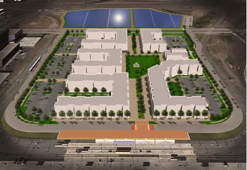 Image: A rendering of the housing complex CCH is proposing in Lakewood.