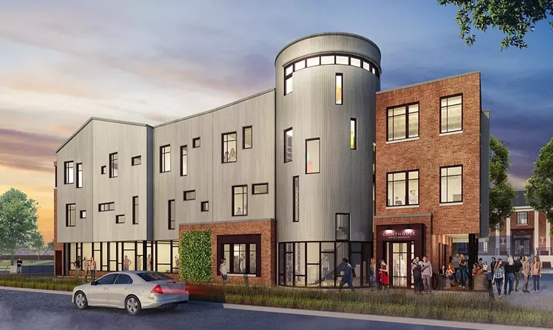 Image: Architectural rendering for the new Lighthouse Writers Workshop.