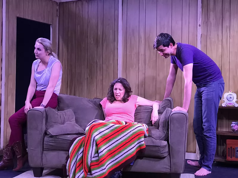 Image: Left to right: Nicole Campbell, Gina Wencel and Marcus Turner.