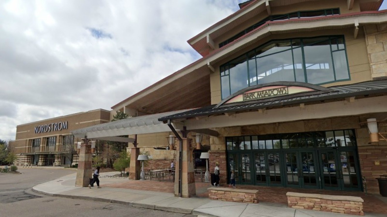The weekend shooting took place inside Park Meadows mall.