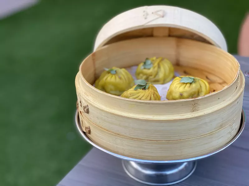 Image: Ace's handmade soup dumplings are soft and flavorful.