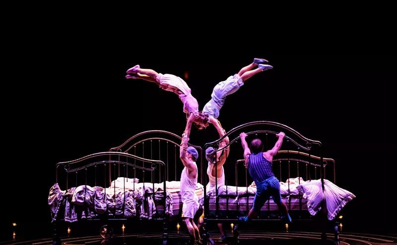 Image: Acrobat Francis Croft on Language, Movement and Cirque du Soleil