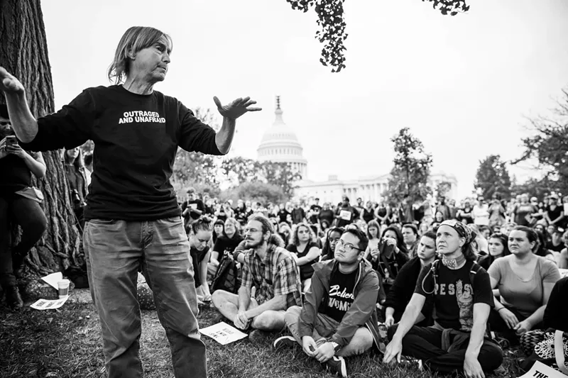Image: Lisa Fithian brings the resistance to Colorado.