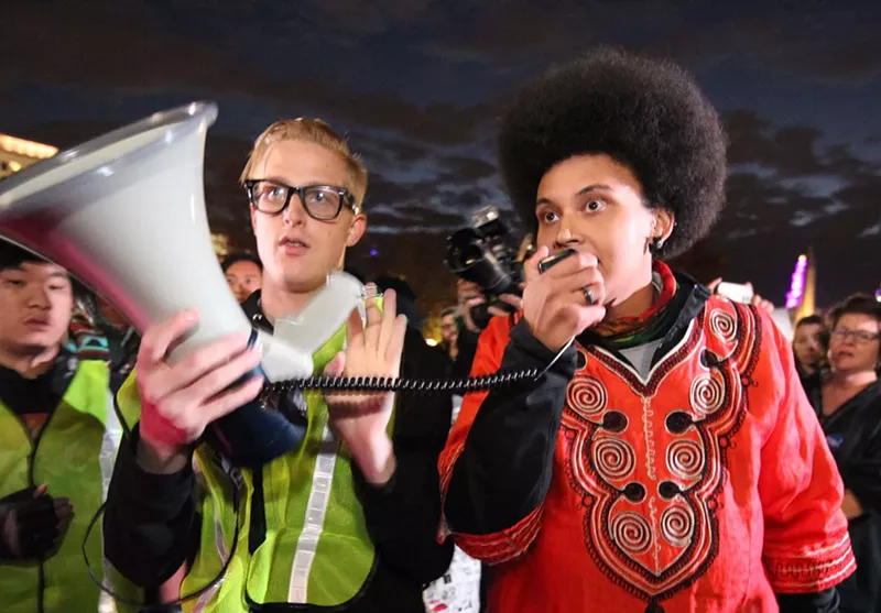 Image: Dezy St. Nolde, aka Queen Phoenix, thinks her post-election protest made her a Denver Police Department target.