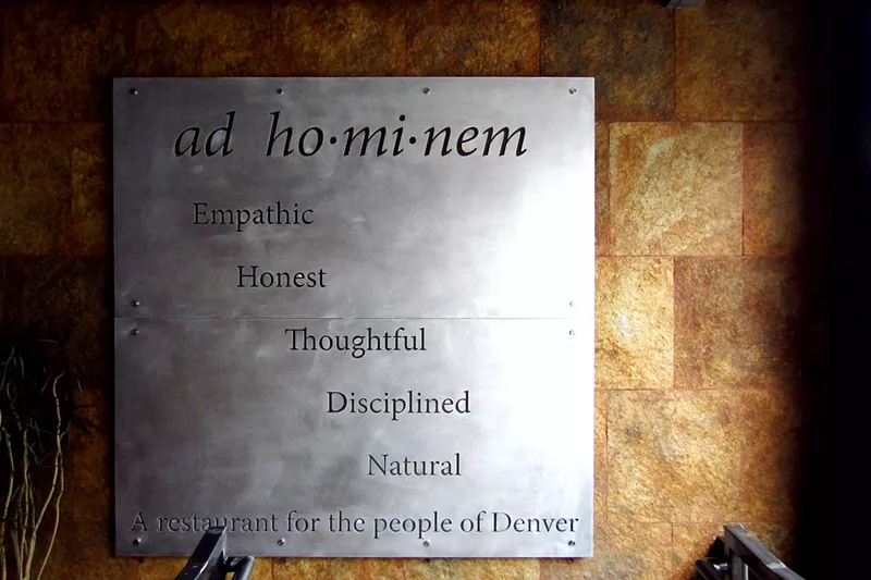 Image: Ad Hominem is for the people.