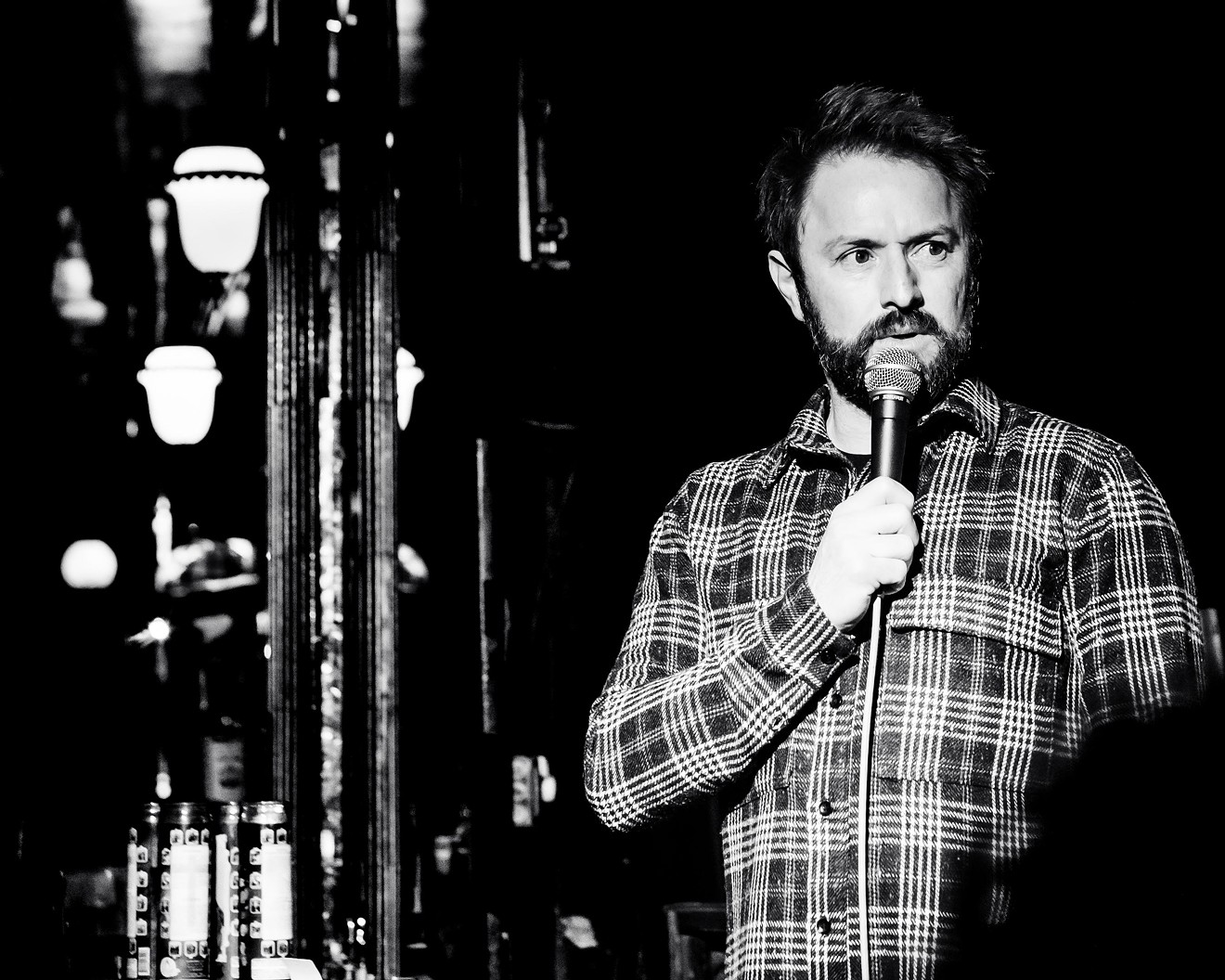 Catch Adam Cayton-Holland's anniversary show at Comedy Works on April 25.