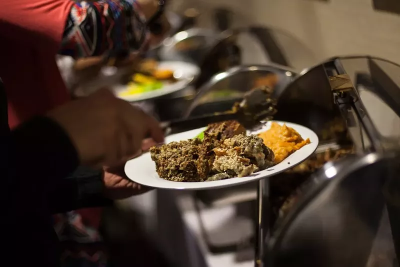 Image: A dish of hemp-based food