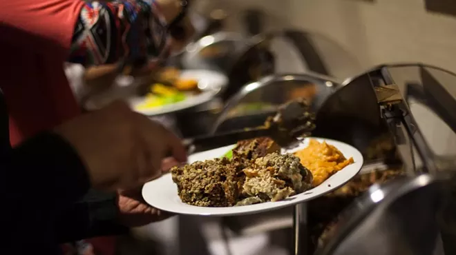 A dish of hemp-based food