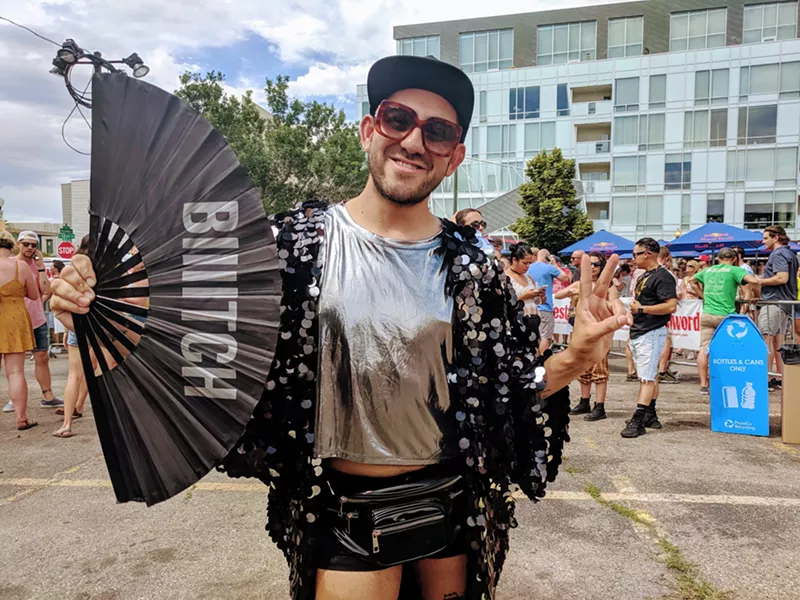 Image: Adrian Gonzalez spotted at the Westword Music Showcase.