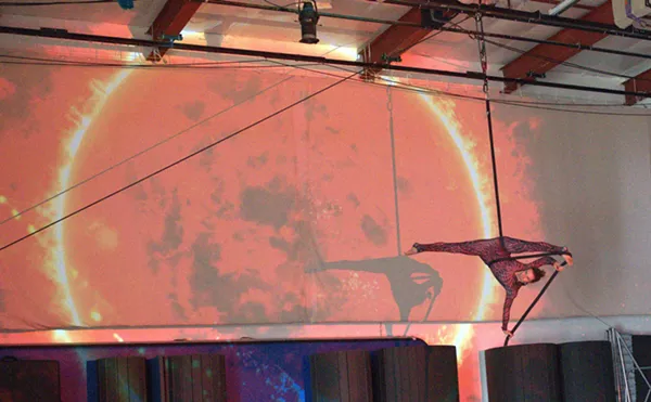 Image: Aerial Dance Rises from the Ashes of the Marshall Fire With Embers, Petals, &amp; Stars