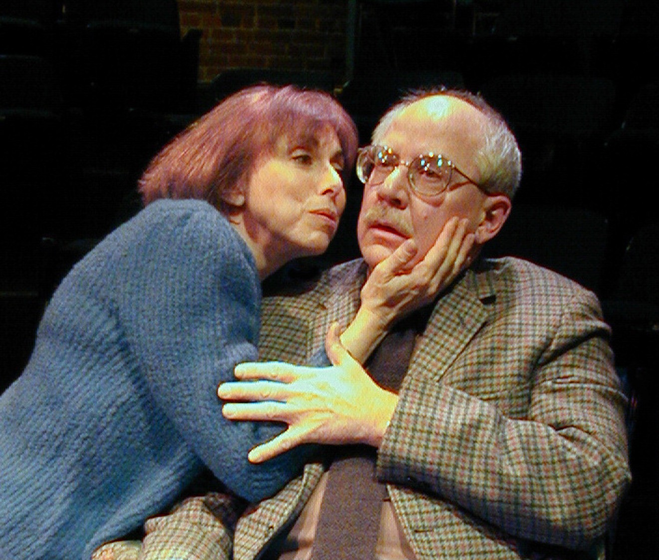 Sallie Diamond and Ed Baierlein in Pinter's The Lover.
