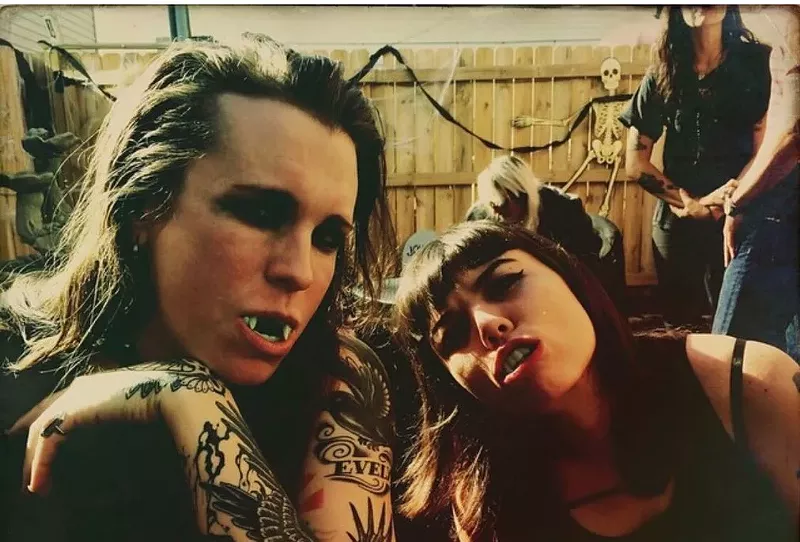 Image: The late Brittany Strummer crossed the line from fan to friend with Laura Jane Grace.