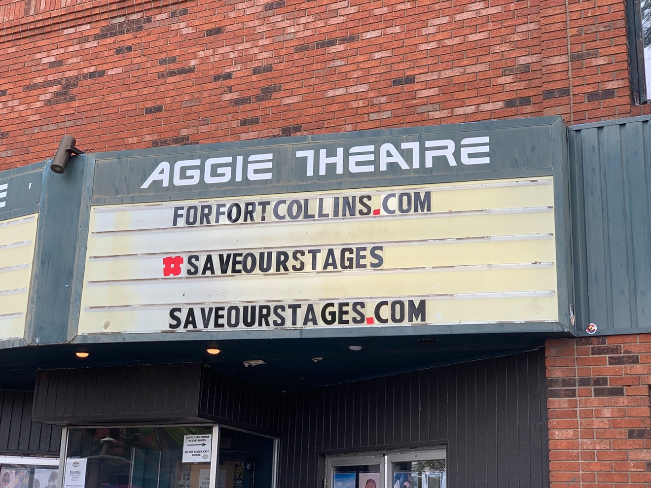 The Aggie Theatre will reopen on October 24.