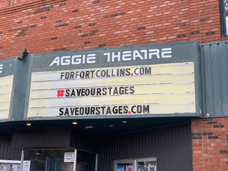 Image: The Aggie Theatre will reopen on October 24.