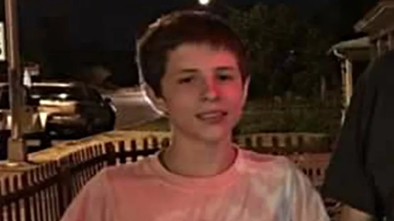 Image: A family photo of Aidan Zellmer.