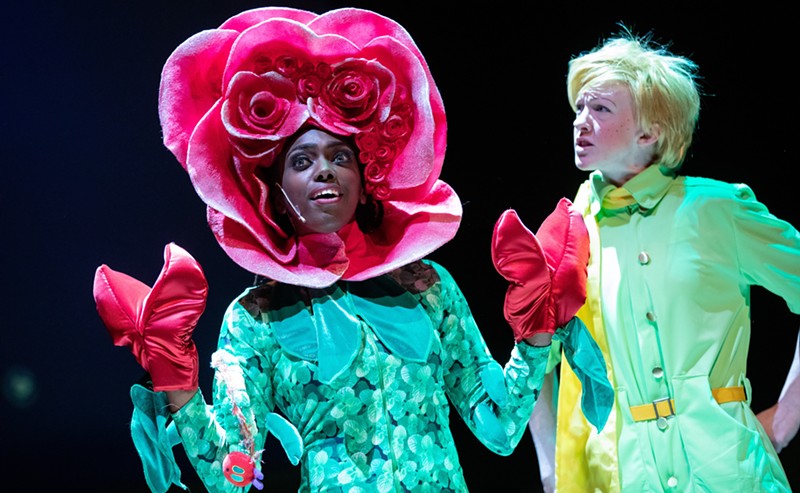 Ilasiea Gray (left) in The Little Prince.