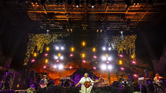Alabama Shakes performed on stage at Red Rocks on Sunday, July 20, 2025.