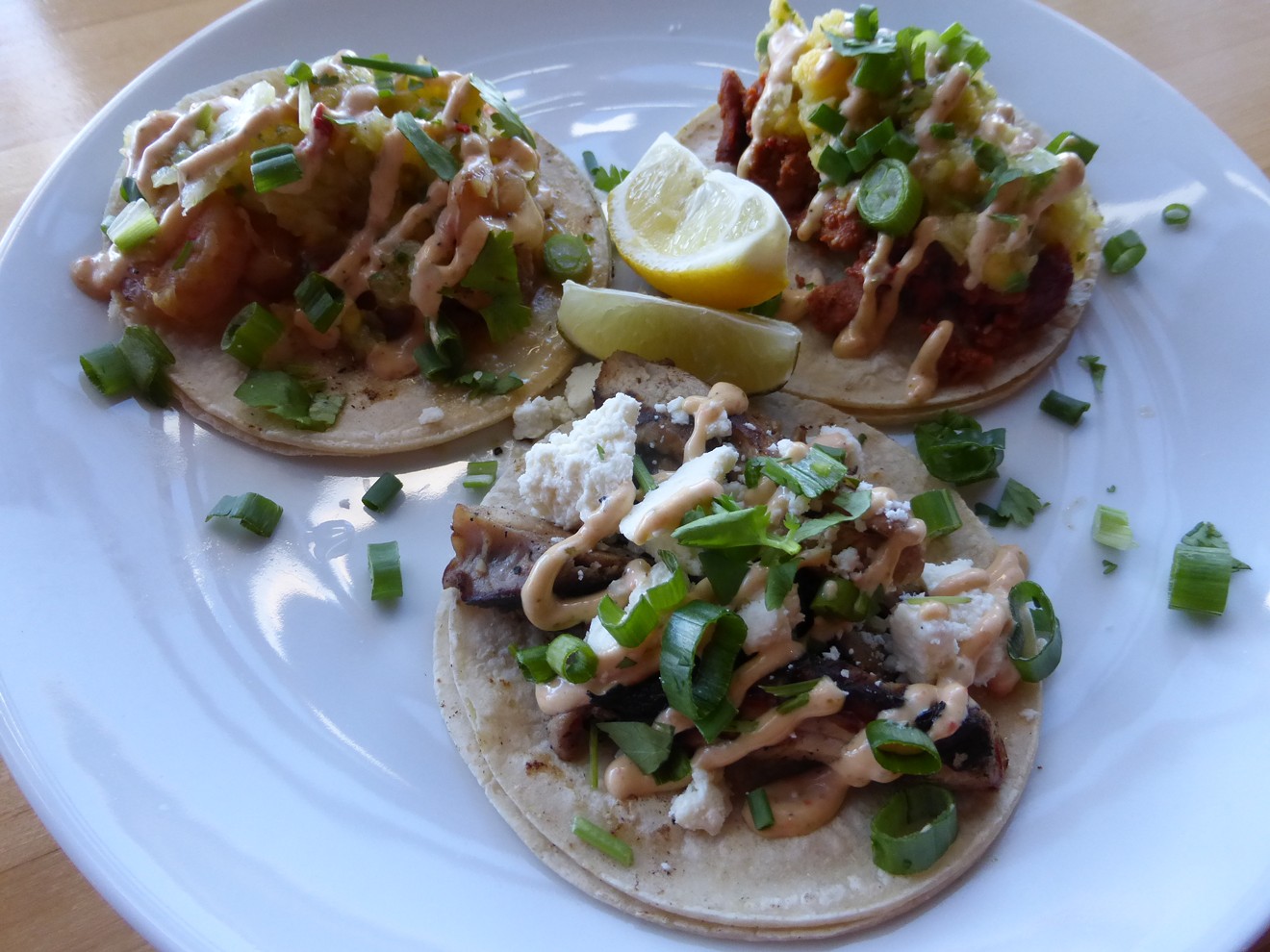 Hawaiian tacos aren't a common sight on the islands, but they're popular sellers at Ohana Grille.